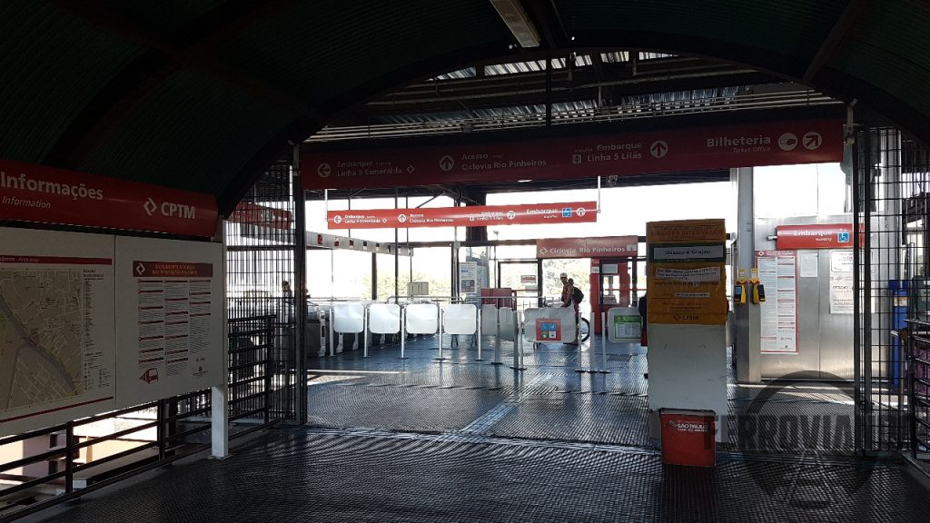 A futura integração da CPTM com o Metrô na Estação Santo Amaro Ferroviando A futura integração da CPTM com o Metrô na Estação Santo Amaro Ferroviando