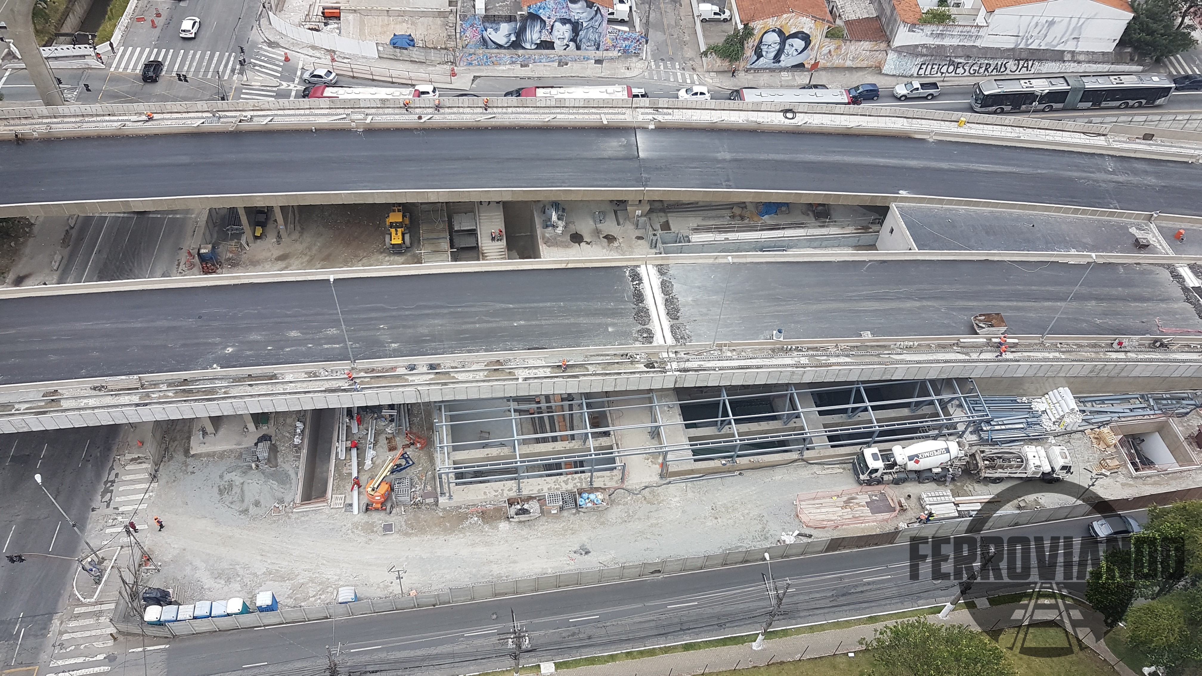 Viaduto Campo Belo é liberado para os veículos; estação homônima da Linha  5-Lilás fica para março de 2019 – Plamurb