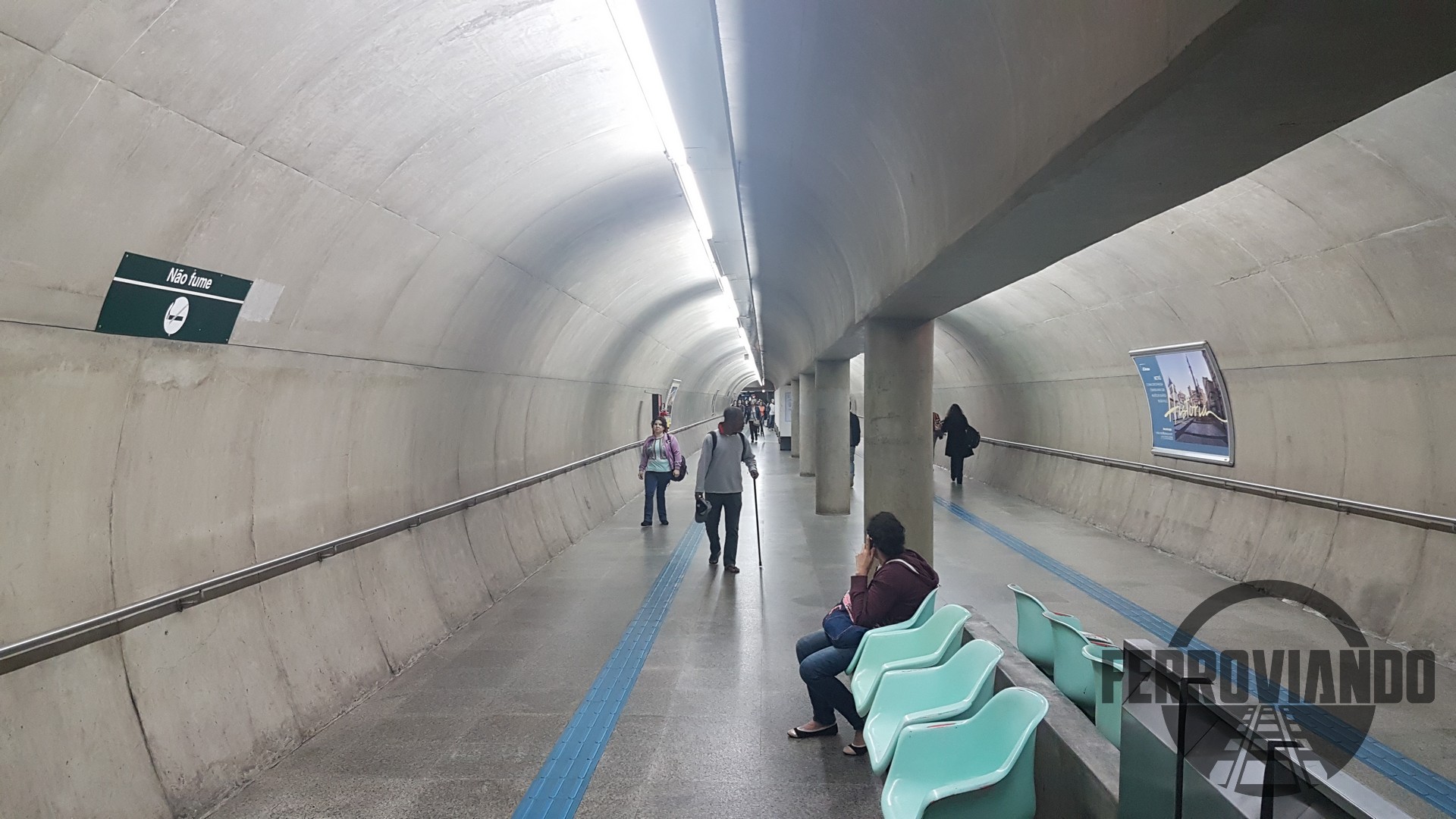 Túnel Estação Clínicas da Linha 2 Verde - 00001