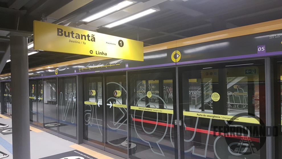 Novas fotos da Estação São Paulo Morumbi da Linha 4 Amarela Ferroviando